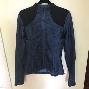 Lululemon athletica heather blue zip up jacket